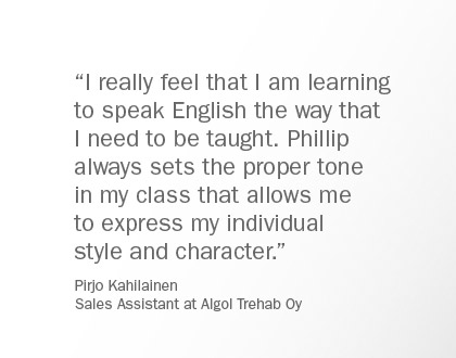 Quote from Pirjo Kahilainen
